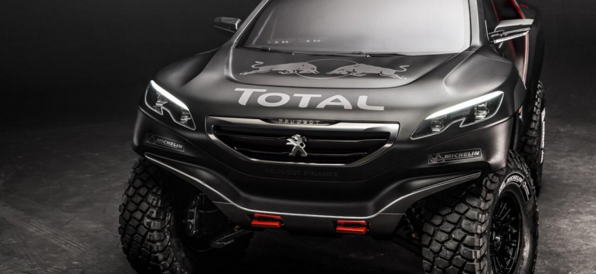 To nie je auto z apokalypsy, ale špeciál Peugeotu pre Rally Dakar