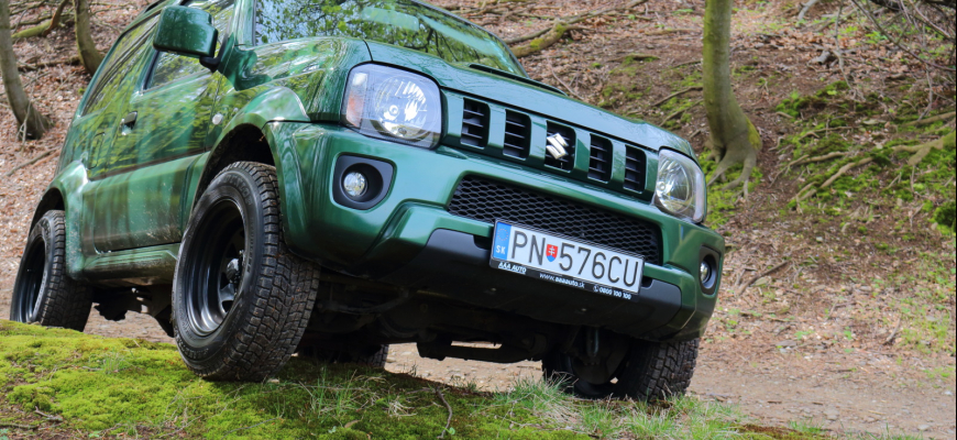 Test jazdenky Suzuki Jimny (1998 - dnes)