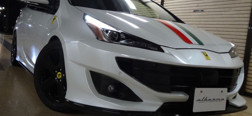 Tuning Toyota Prius zmení na Ferrari Portofino