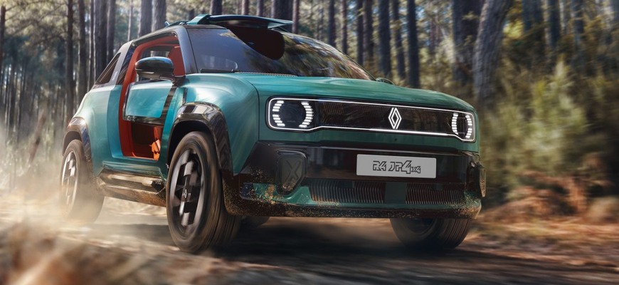Renault 4 JP4x4 je trochu ako novodobá Škoda Felicia Fun. Dostane sa do výroby?