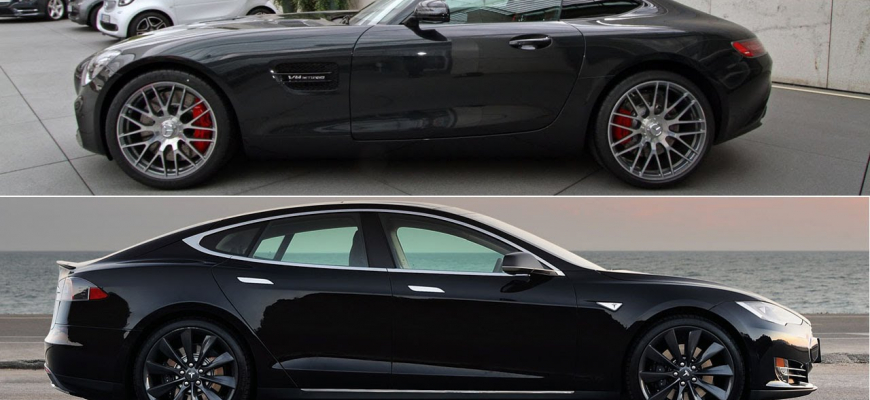 Mercedes-AMG GT S vs. Tesla Model S P85D