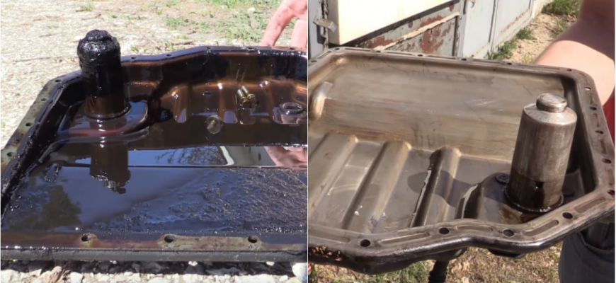Ako čistiť olejovú vaňu motora zvnútra a prečo?