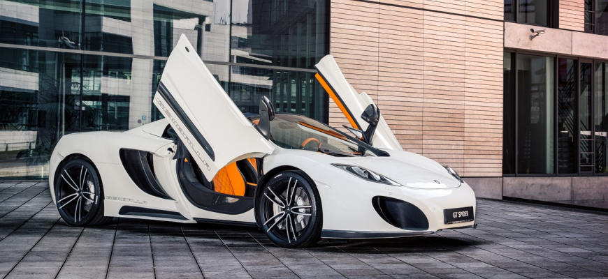 Oranžovo-biely elegán: Gemballa McLaren MP4-12C Spider