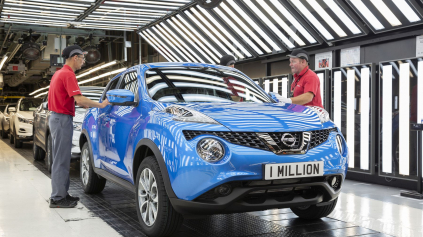 V SUNDERLANDE VYROBILI UŽ MILIÓNTY NISSAN JUKE