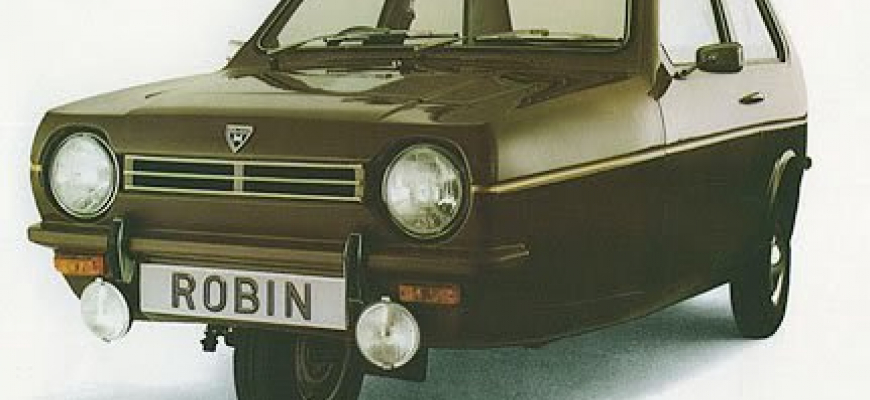 Reliant Robin: bokom sa váľajúci autocylek