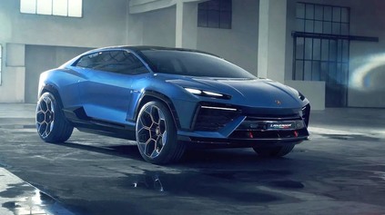 Nové elektrické Lamborghini Lanzador pred premiérou v Pebble Beach, na prvých fotkách