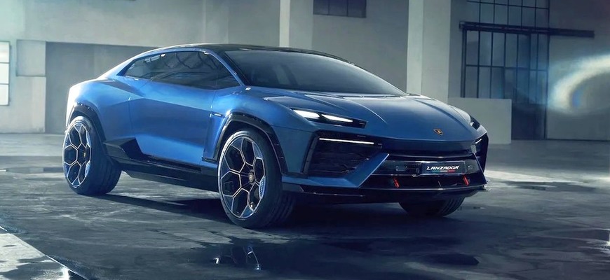 Nové elektrické Lamborghini Lanzador pred premiérou v Pebble Beach, na prvých fotkách