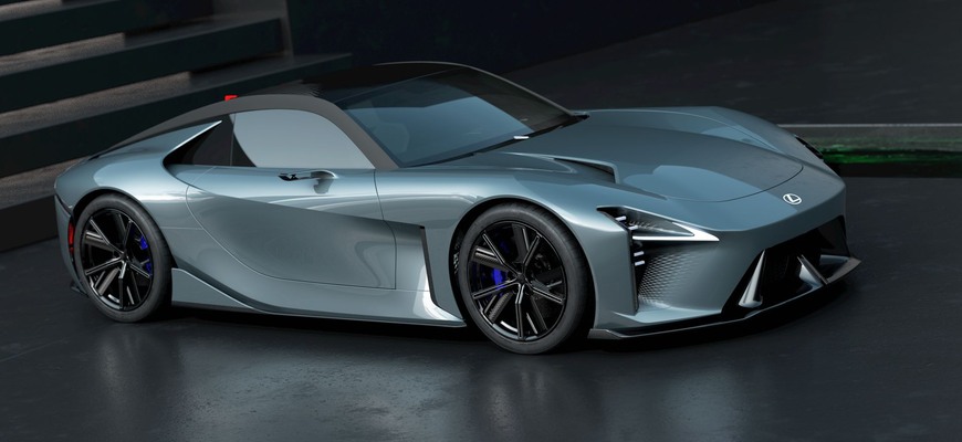 Nový koncept Lexus Sport oficiálne odhalený! Toto je nástupca desaťvalcového kupé LFA