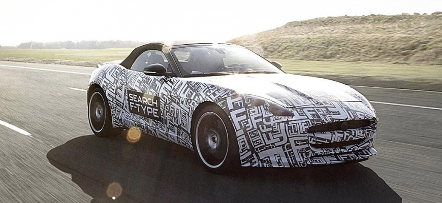 Jaguar F-TYPE sa ukáže už na autosalóne v Paríži