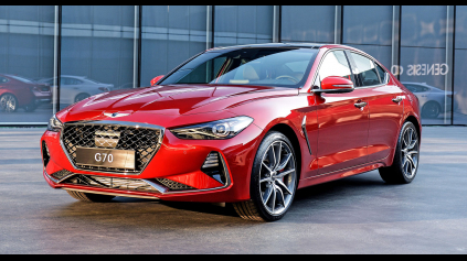 Športový sedan Genesis G70 je konkurent tradičným Nemcom A4, radu 3 a triede C