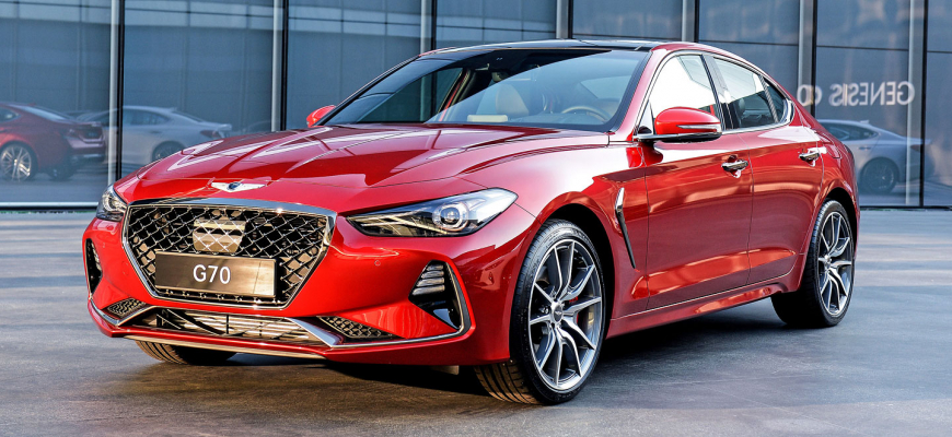 Športový sedan Genesis G70 je konkurent tradičným Nemcom A4, radu 3 a triede C