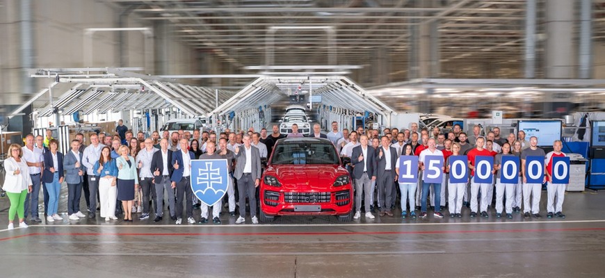 Volkswagen Bratislava vyrobil už 1,5 milióna kusov Porsche Cayenne