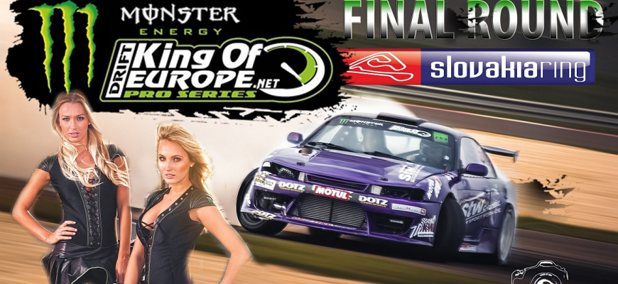 Vyhraj 2 lístky na finále King of Drift Europe - SlovakiaRing