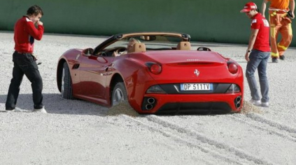 Ferrari California nie je off-road