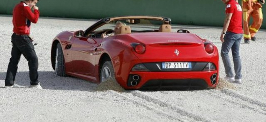 Ferrari California nie je off-road