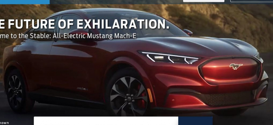 Ford Mustang Mach-E je prezradený. Zaútočí na Teslu