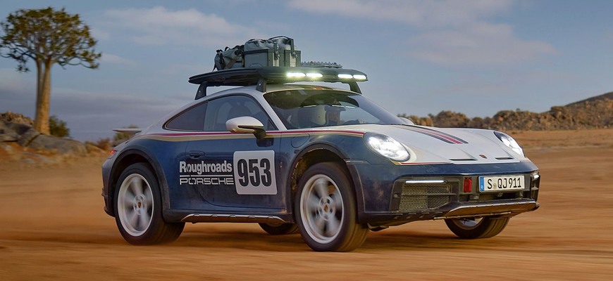 Nové Porsche 911 Dakar: motor z GTS, o 80 mm vyšší podvozok a vznikne len 2500 kusov