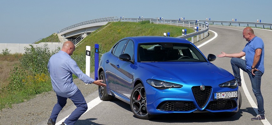 Test Alfa Romeo Giulia 2.2 JTDm Q4 Veloce je sexi starenka