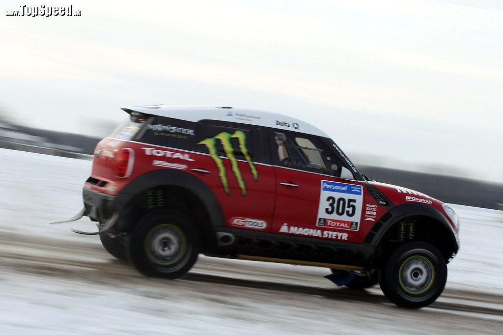 Pripravený na Dakar 2011: X-Raid Mini All4 Racing