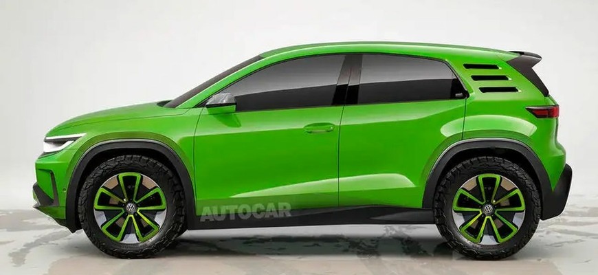 VW chystá nový malý crossover, vychádza z konceptu dostupného elektromobilu ID.2all