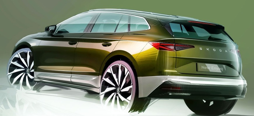 Škoda prepracuje Enyaq. Spredu vyzerá ako Elroq, chróm nahradí viac svetiel