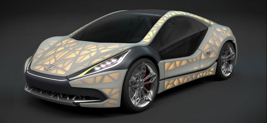 EDAG predstavil ultraľahké auto vytlačené na tlačiarni!