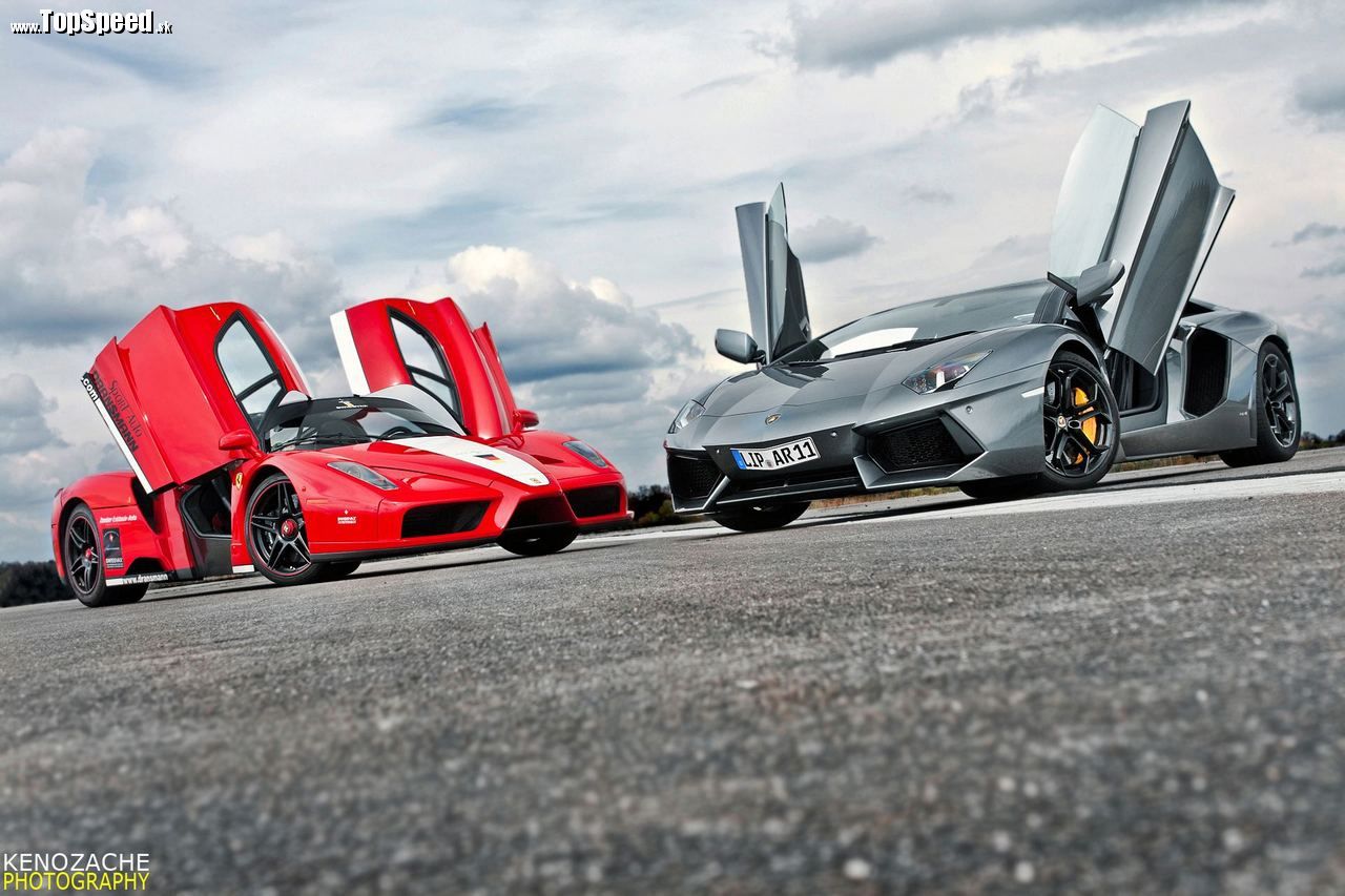 Aventador & Enzo ( Keno Zache photography )