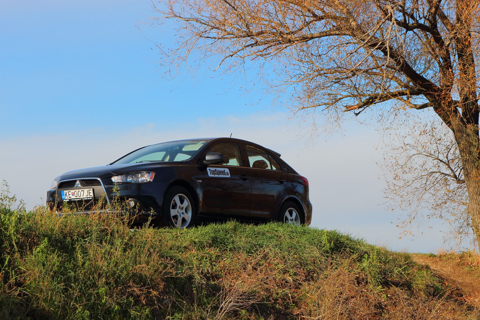 TopSpeed.sk test jazdenky Mitsubishi Lancer