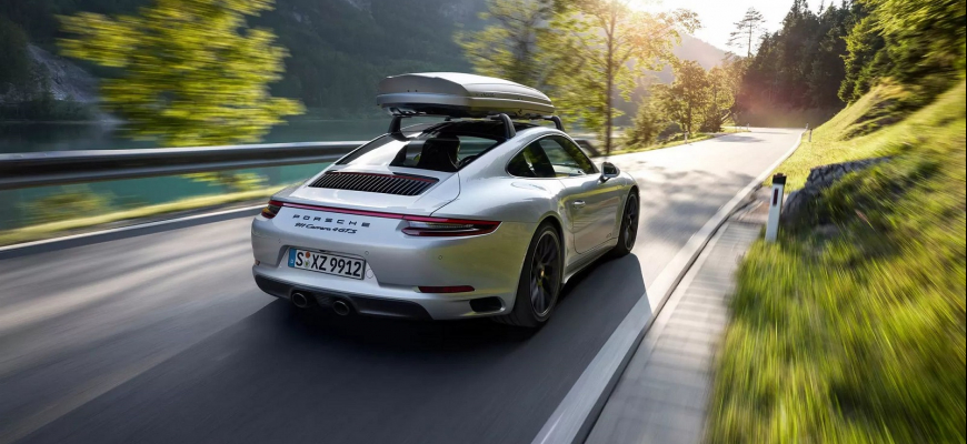 Porsche strešný box namontuje aj na legendárnu 911-ku