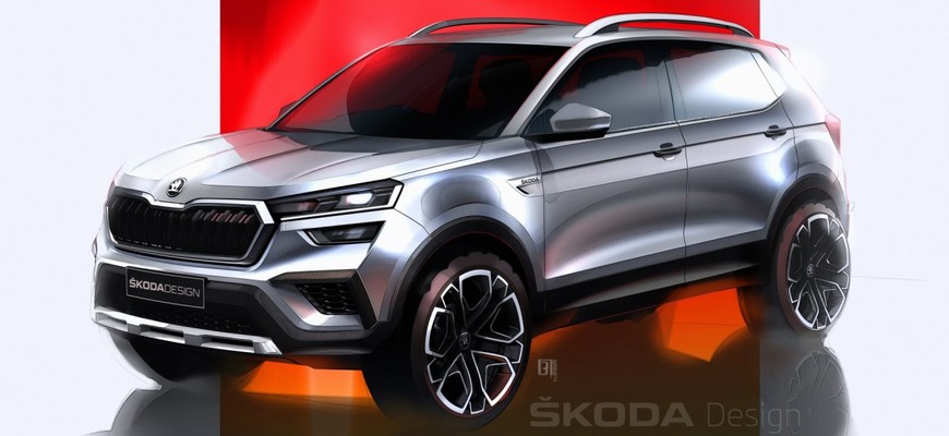 Škoda Kushaq už aj oficiálne. Pozeráme sa zároveň na facelift modelu Kamiq?