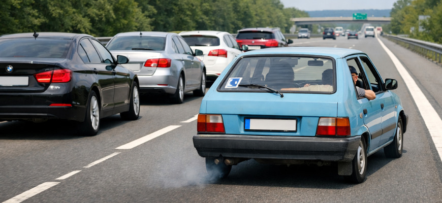 Sú pomalé autá na diaľniciach nebezpečné?