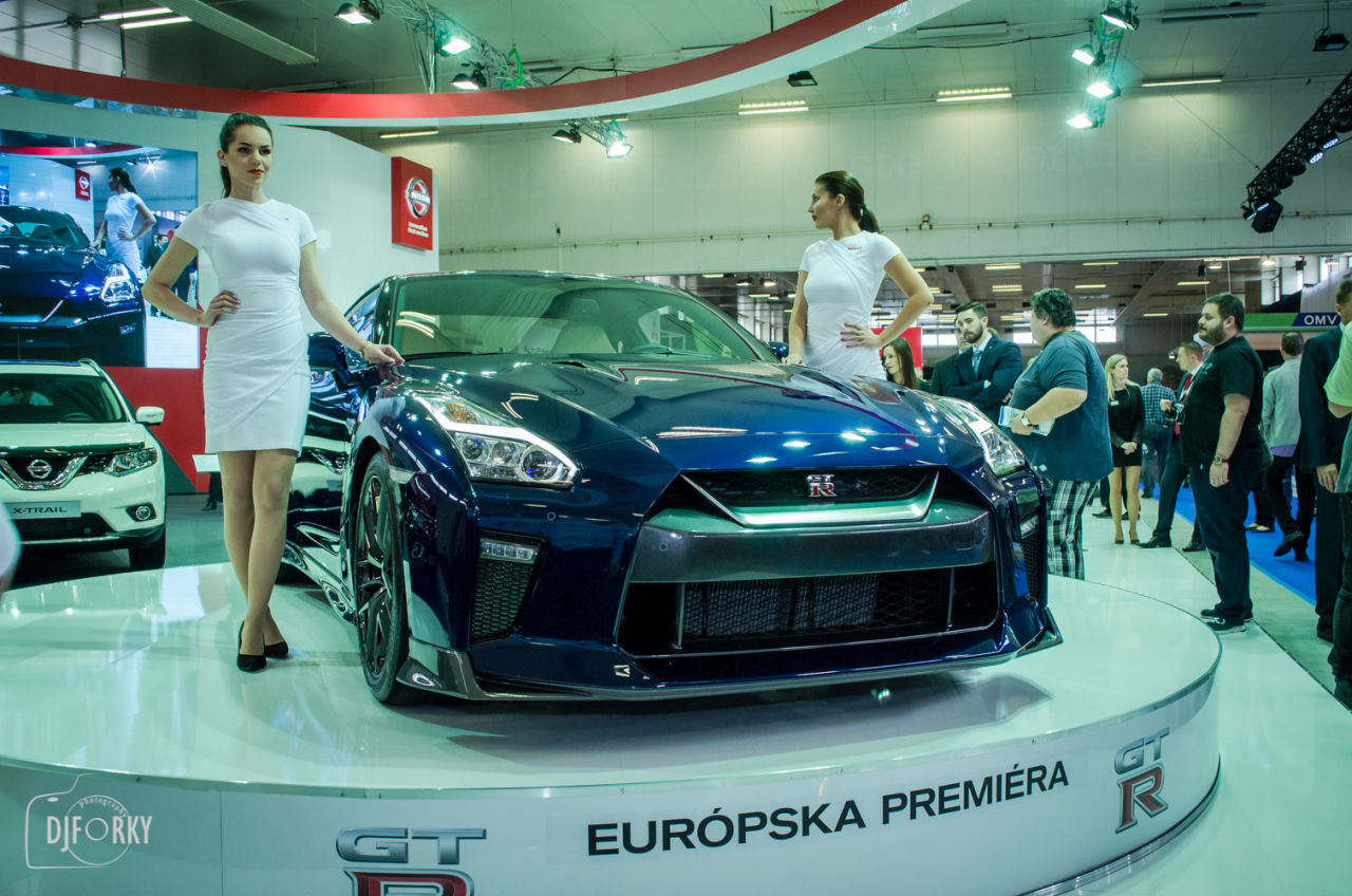 Europska premiera v Bratislave Nissan GT-R MY2017