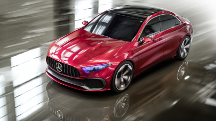 Mercedes predstavil koncept sedanu triedy A, bude to ďalší derivát?