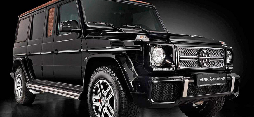 Alpha Phoenix je opancierovaný autobus na základoch G63 AMG