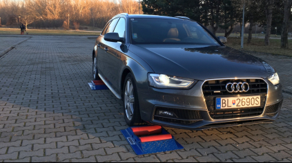 Audi A4 quattro B8 4x4 test