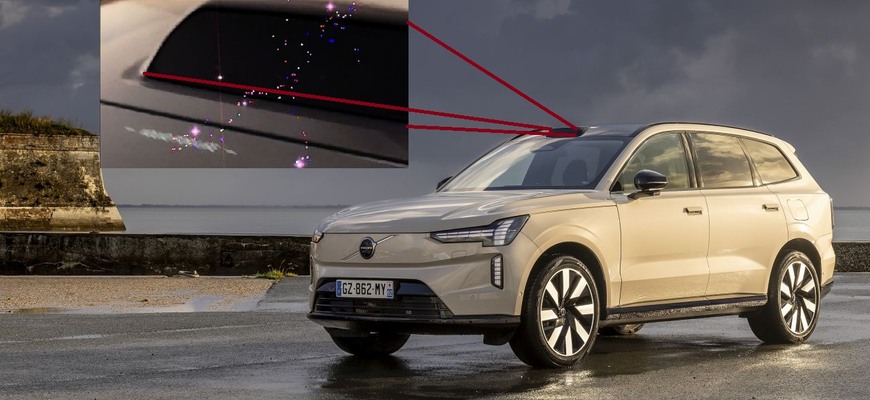 Nefoťte a nenakrúcajte nové Volvo EX90, jeho lidar vám spáli optický čip v mobile!