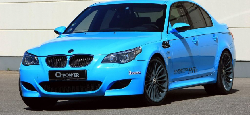 G-Power BMW M5 Hurricane RRS - keď je 800 koní málo