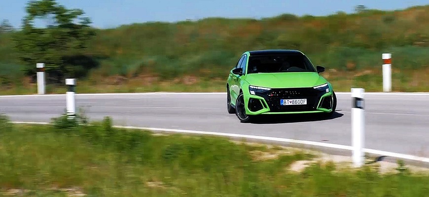 TEST AUDI RS3 sedan 2022 - aj v ECO móde je rýchlejšia než väčšina konkurentov!