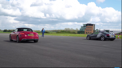 ŠPRINT AUDI TTS A R8 Z ROKU 2008. MÁ ŠANCU STARÉ ŽELEZO?