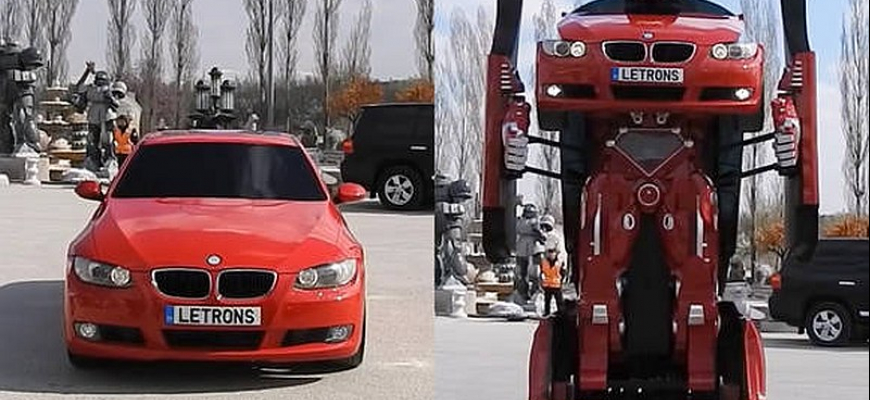 V Ankare postavili skutočného transformera z BMW radu 3 E92