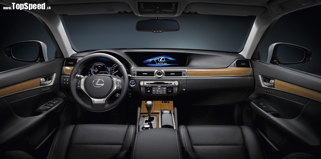 Interiér nového Lexus GS