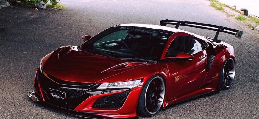 Honda NSX od Liberty Walk je TOP 