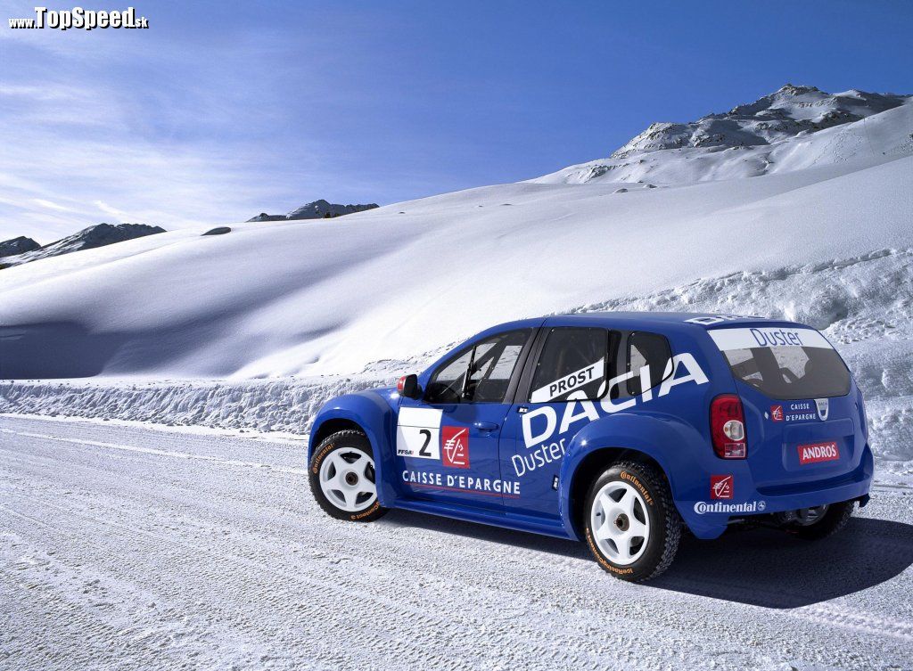 Presne v týchto farbách bude Dacia Duster zarezávať na snehu a ľade