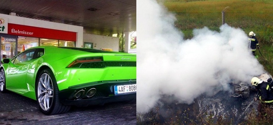 Dá sa prežiť strata kontroly a búračka v Lamborghini Huracan pri 313 km/h?