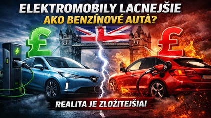 EV LACNEJŠIE AKO BENZÍNOVÉ AUTÁ? V BRITÁNII ÁNO, REALITA JE VŠAK ZLOŽITEJŠIA