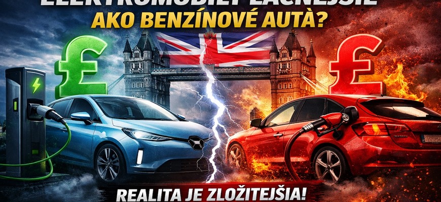 EV lacnejšie ako benzínové autá? V Británii áno, realita je však zložitejšia