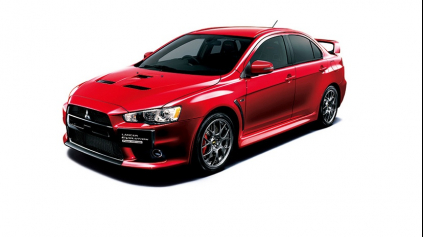 MITSUBISHI LANCER EVO X SA LÚČÍ LIMITKOU FINAL EDITION