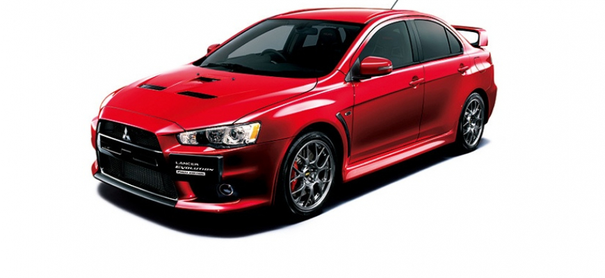 Mitsubishi Lancer Evo X sa lúčí limitkou Final Edition