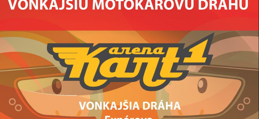 Kart1 Arena otvára vonkajšiu trať