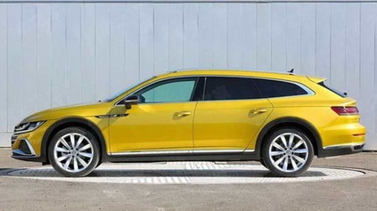 VW Arteon Shooting Brake je pár dní pred premiérou prezradený